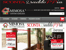 Tablet Screenshot of centromimosa.com